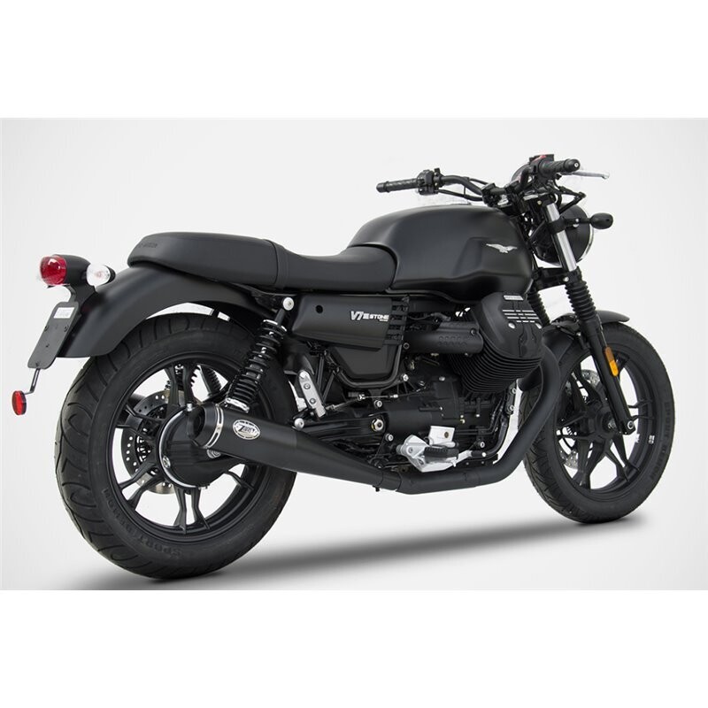 ZARD KIT COMPLETO CÓNICO CERAMICO NEGRO RACING MOTO GUZZI V7 III 2017/19