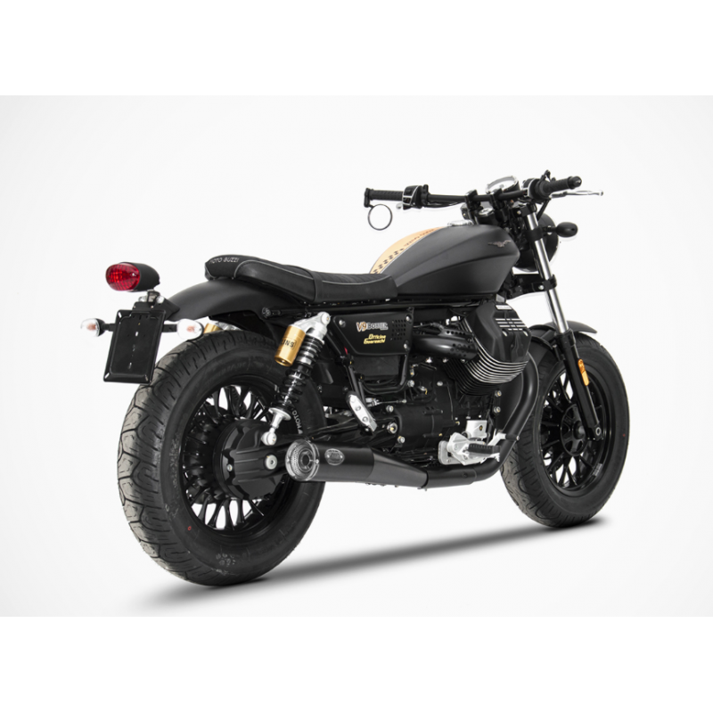 ZARD ESCAPE NEGRO SLIM RACING MOTO GUZZI  V9 BOBBER - ROAME