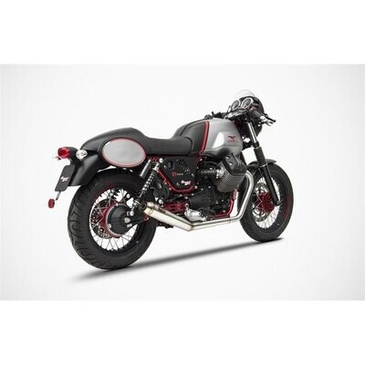 ZARD KIT COMPLETO 2 EN 2 ACERO INOXIDABLE MOTO GUZZI V7 CAFÈ RACER-CAFÈ CLASSIC.