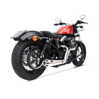 KIT COMPLETO 2 EN 1 ACERO  ZARD HARLEY DAVIDSON SPORTSTER M.Y. 2014-16