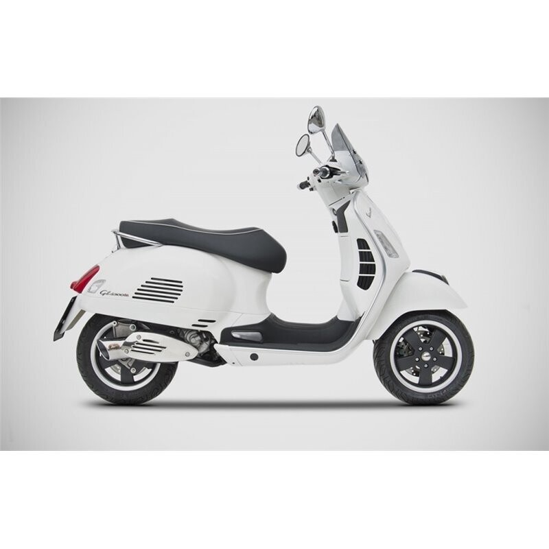 ZARD SILENCIOSO + TUBO ACERO INOXIDABLE PIAGGIO VESPA GTS-GTV  250-300