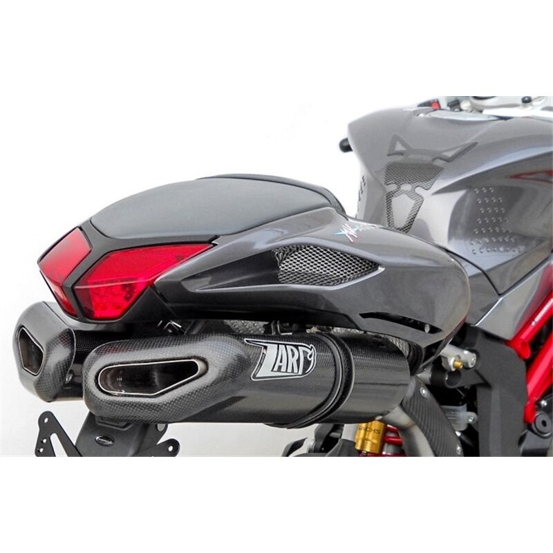 ZARD DOBLE SILENCIOSO PENTA EVO INOX-CARBONO RACING MV AGUSTA F4 M.Y. 2010-2013