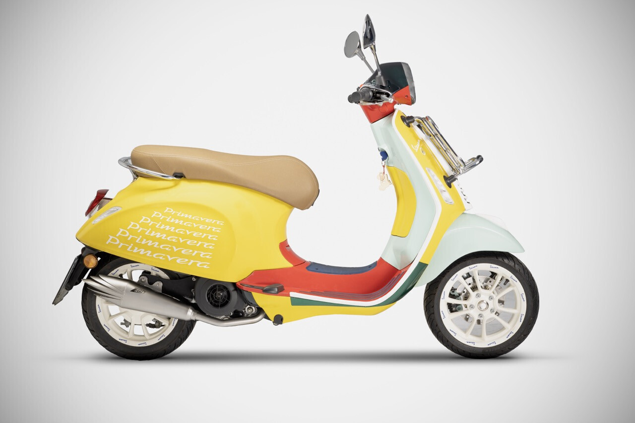 Escape Zard para VESPA PRIMAVERA 125/150 - "DOLCEVITA" FULL KIT