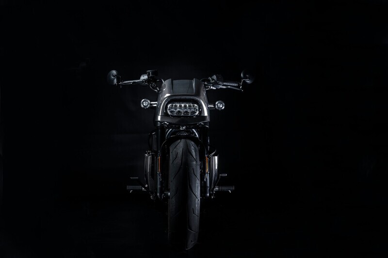 Zard Harley Davidson SPORTSTER S 1250 - PANTALLA CARBONO 21_23
