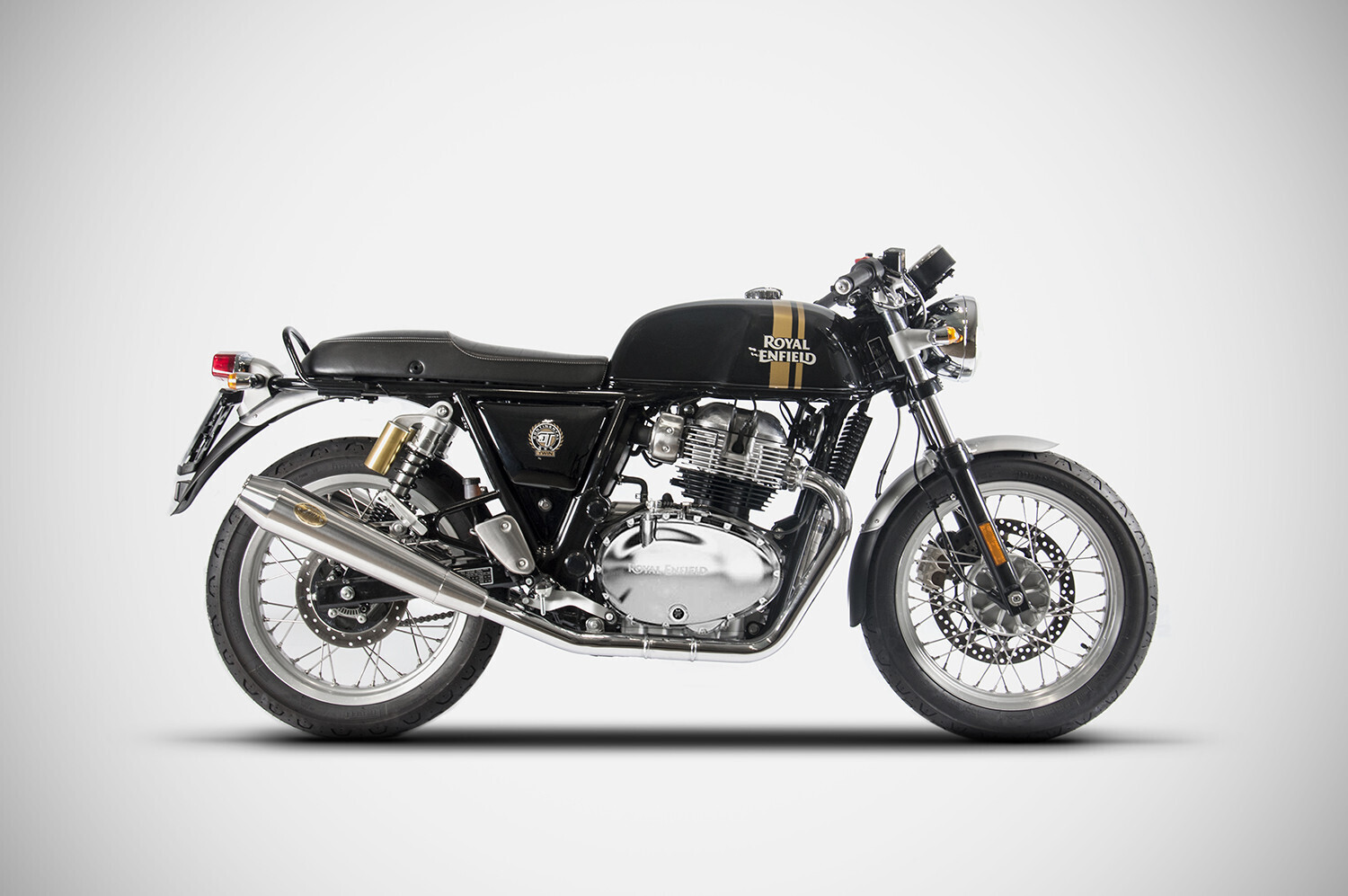 Escape Zard para Royal Enfield CONT.GT/INTERCEPTOR 19-20 DESLIZABLE 2019-2023