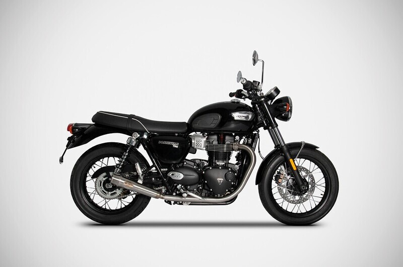 Escape Zard para Triumph BONNEVILLE T120 21-23 DESLIZAMIENTO