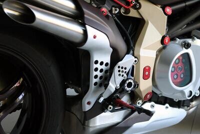 Kit tornillos Silenciador escape protector térmico MV Agusta Cnc Racing