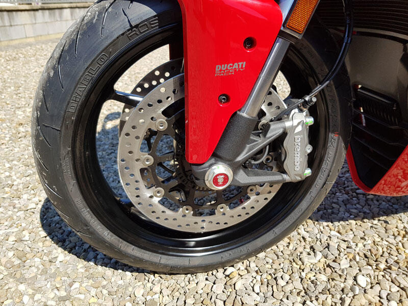 Tapa de horquilla delantera Ducati Cnc Racing
