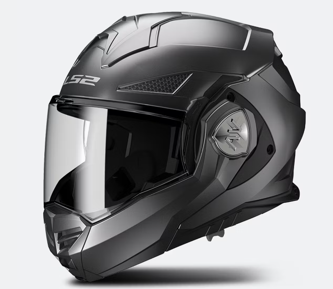 Casco Adventure LS2 FF901 ADVANT X Solid Titanio Mate-Negro