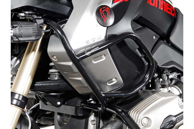 Defensa superior Sw- Motech para Bmw R 1200 GS Negra