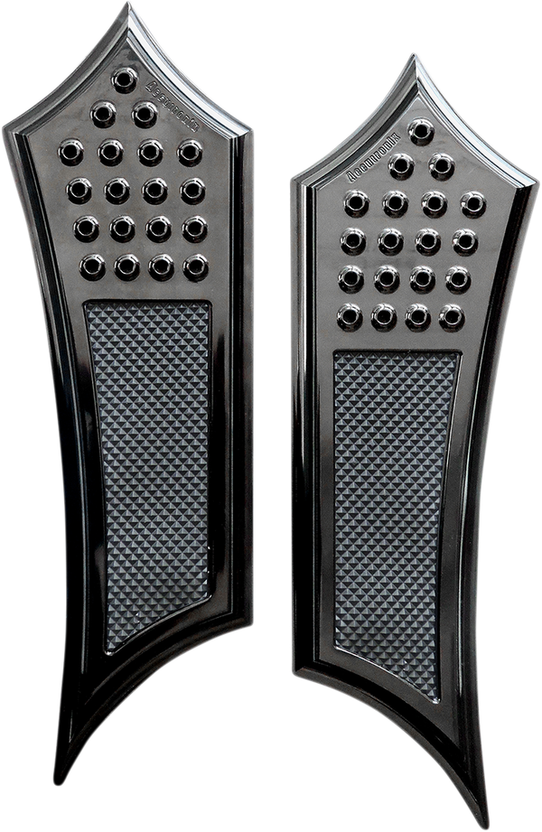 Plataformas delanteras ACCUTRONIX FLOORBOARDS FR EX DIB FL para Harley Davidson