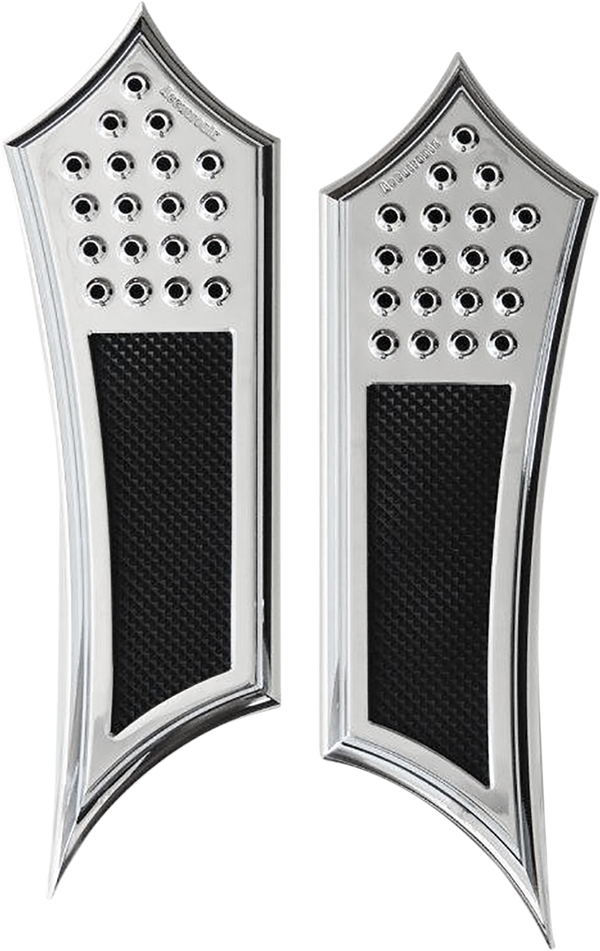 Plataformas delanteras ACCUTRONIX FLOORBOARDS FR DIC para Harley Davidson