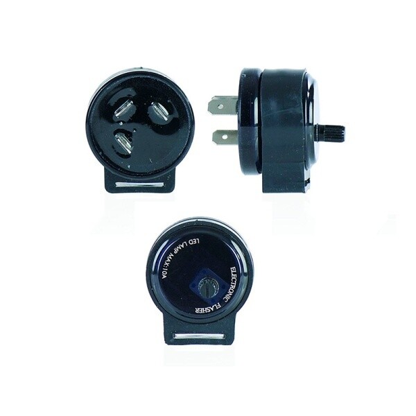 Lightech Relé con velocidad de Intermitencia Regulable (Universal) 12V (1->100W) - 15A