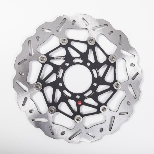 Braking Disco de Freno Delantero Izq. W-FLO SK2 Ø320/72 para DUCATI