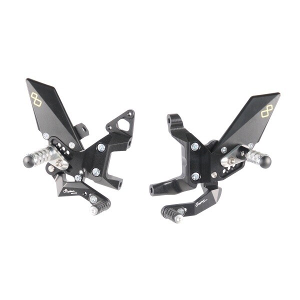 Lightech Estribera Regulable con Estribo Fijo para Ducati Panigale V4 / STREETFIGHTER V4