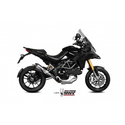 MIVV SLIP-ON DELTA RACE ST. STEEL DUCATI MULTISTRADA 1200 2010-14