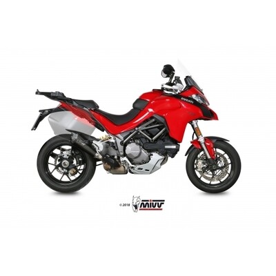 MIVV SLIP-ON DELTA RACE BLACK DUCATI MULTISTRADA 1200 2015-17 /MULTISTRADA 1260 2018-20