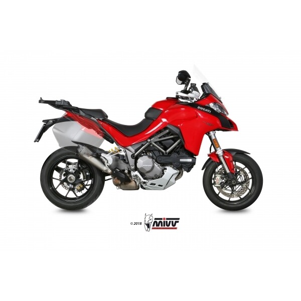 MIVV SLIP-ON DELTA RACE ST. STEEL DUCATI MULTISTRADA 1200 2015-17 / MULTISTRADA 1260 2018-20
