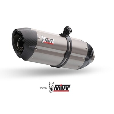 MIVV 2 SLIP-ON SUONO TITAN DUCATI MONSTER 796 2010-14 / 1100 2008-10