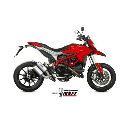 MIVV 2 SLIP-ON MK3 ST. STEEL DUCATI HYPERMOTARD 939 2016-18