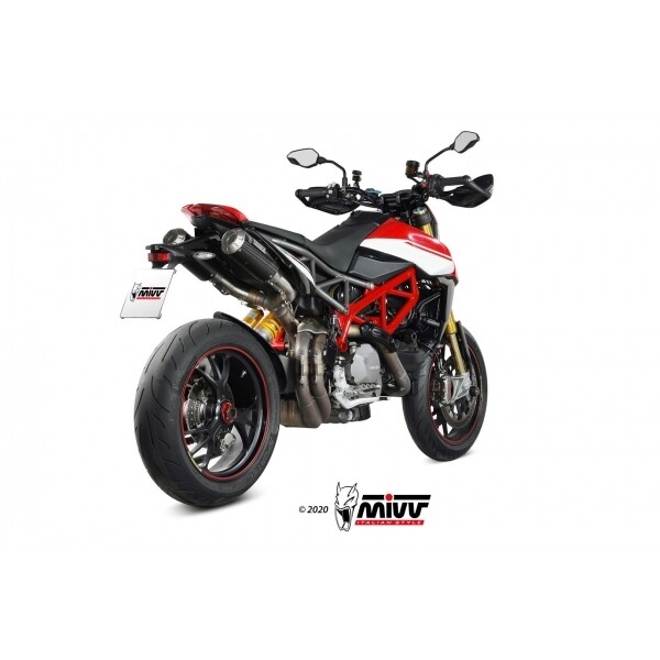 MIVV 2 SLIP-ON MK3 CARBON DUCATI HYPERMOTARD 950 / SP / RVE 2019-22