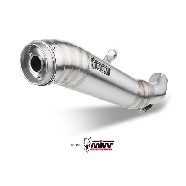 MIVV SLIP-ON GHIBLI ST. STEEL DUCATI HYPERMOTARD 821 / HYPERSTRADA 821 2013-15