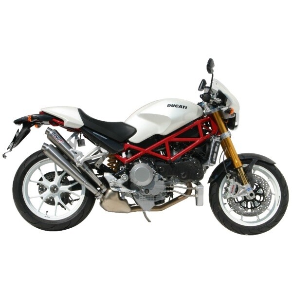MIVV 2 SLIP-ON X-cone ST. STEEL DUCATI MONSTER S4Rs 2006-08