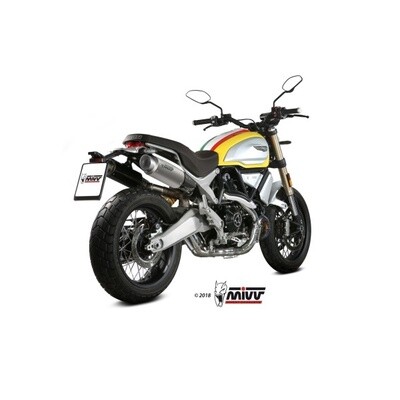 MIVV 2 SLIP-ON GPpro TITAN DUCATI SCRAMBLER 1100 2018-20