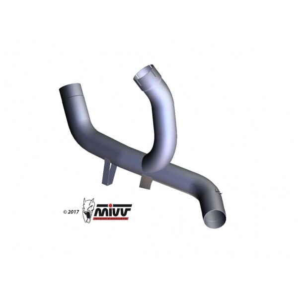 Supresor catalizador MIVV TUBO NO KAT (COMPATIBLE CON SIL. MIVV Y ORIGINALES) DUCATI MULTISTRADA 1200 ENDURO 2016-18