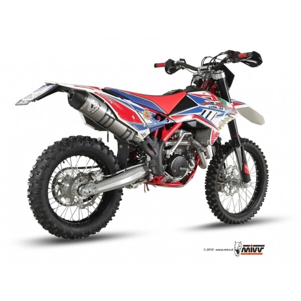 MIVV FULL SYSTEM 1x1 OVAL ST. STEEL BETA 350/400/450 RR 2011-12