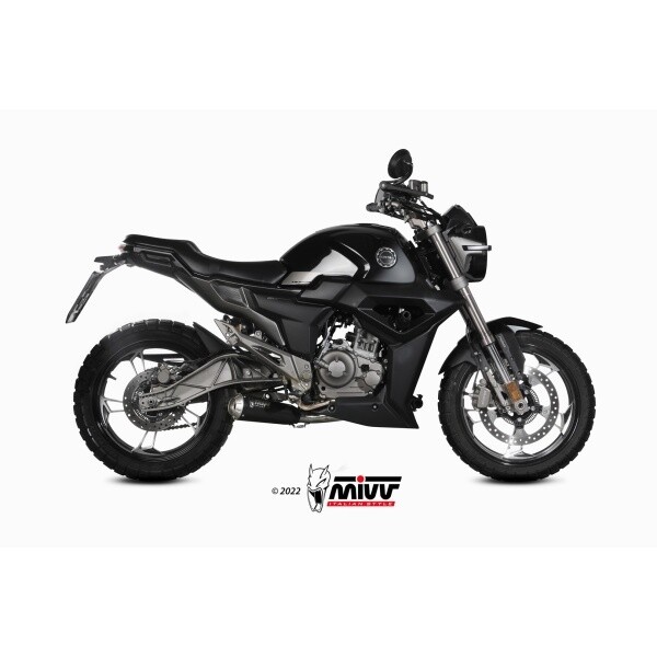 MIVV FULL SYSTEM 1x1 X-M1 BLACK ZONTES ZT 125 G1 / U 2021-23