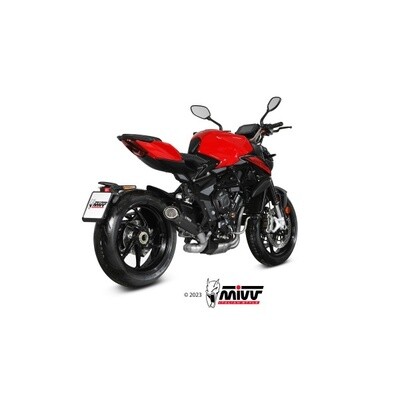 MIVV SLIP-ON X-M5 BLACK MV AGUSTA BRUTALE 800 / RR 2017-23