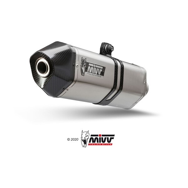 MIVV SLIP-ON SPEED EDGE ST. STEEL CF MOTO 800MT 2022-23