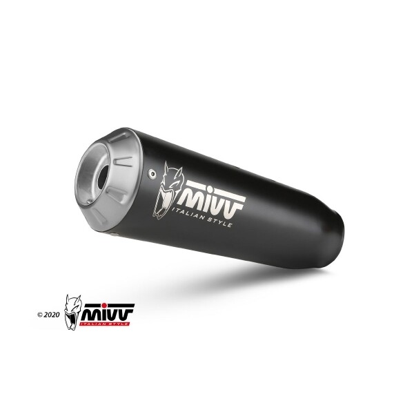 MIVV SLIP-ON X-M1 BLACK CF MOTO 700 CL-X 2023