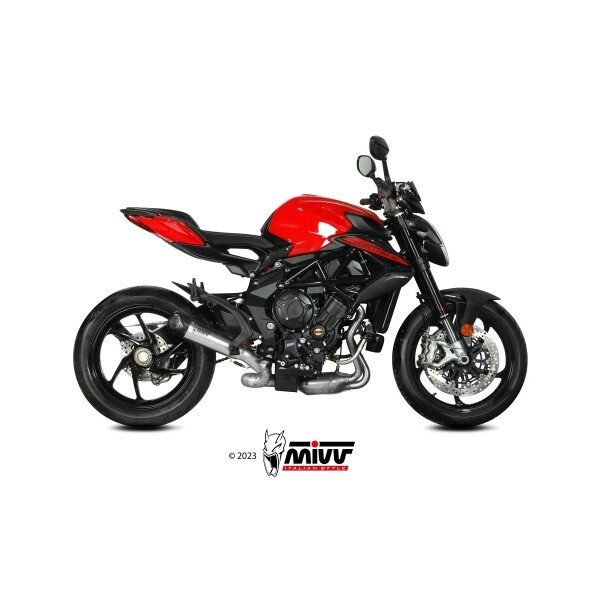 MIVV SLIP-ON X-M5 TITANIUM MV AGUSTA BRUTALE 800 / RR 2017-23