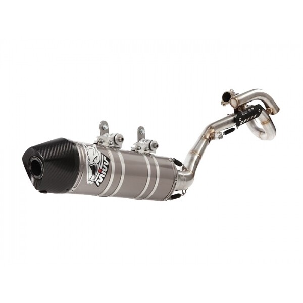 MIVV FULL SYSTEM 1x1 OVAL ST. STEEL HUSQVARNA TE 250 2011
