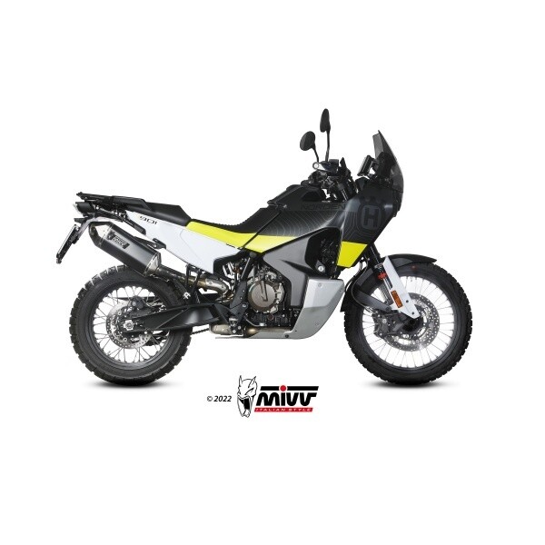 MIVV SLIP-ON SPEED EDGE BLACK HUSQVARNA NORDEN 901 2022-23