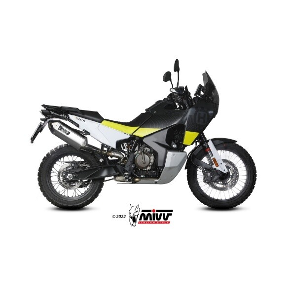 MIVV SLIP-ON SPEED EDGE ST. STEEL HUSQVARNA NORDEN 901 2022-23
