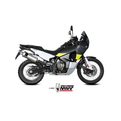 MIVV SLIP-ON DAKAR ST. STEEL HUSQVARNA NORDEN 901 2022-23