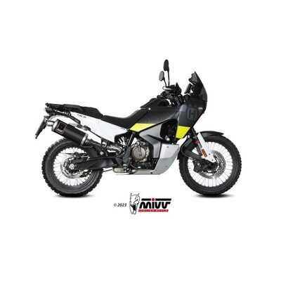 MIVV SLIP-ON DAKAR BLACK HUSQVARNA NORDEN 901 2022-23