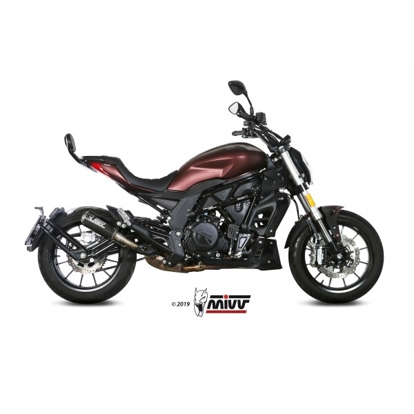 MIVV SLIP-ON MK3 CARBON BENELLI 502C 2019-23