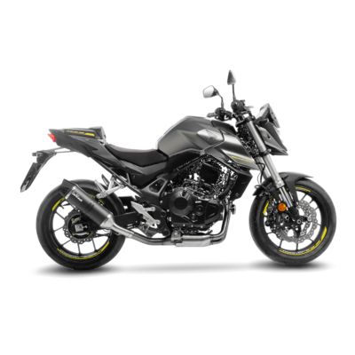 Silenciador Slip-On LV One Evo Carbon para Honda Hornet 750 Homologado