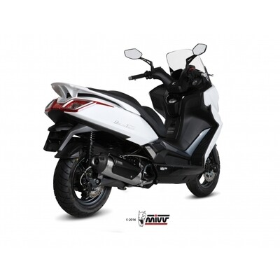 Escape MIVV FULL SYSTEM 1x1 URBAN ST. STEEL KYMCO XCITING 400 2013-16