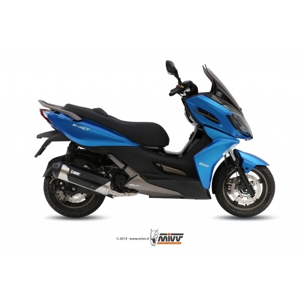 Escape MIVV FULL SYSTEM 1x1 URBAN ST. STEEL KYMCO K-XCT 300 2012-16