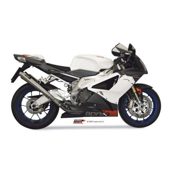 Escape MIVV 2 SLIP-ON X-cone ST. STEEL APRILIA RSV 1000 2004-08 / TUONO Fighter 1000 2006-10