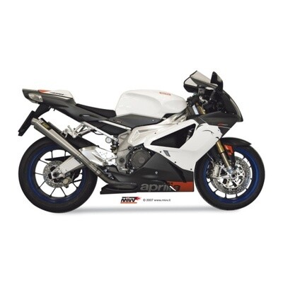 Escape MIVV 2 SLIP-ON X-cone ST. STEEL APRILIA RSV 1000 2004-08 / TUONO Fighter 1000 2006-10