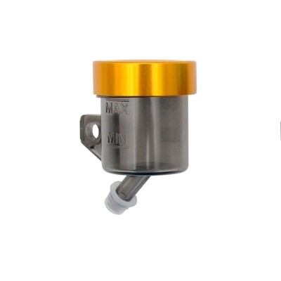 Lightech Depósito Líquido Freno Fume (16 Cm3) con Tapa en Color Oro para Moto Guzzi Griso