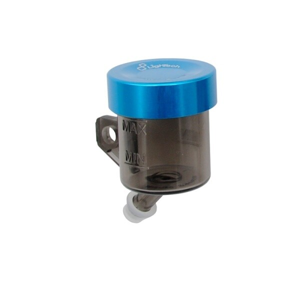 Lightech Depósito Líquido Freno Fume (16 Cm3) con Tapa en Color Cobalto para Moto Guzzi Griso