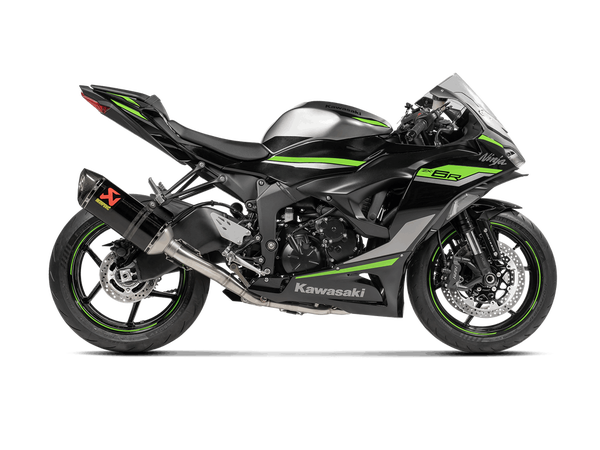 Sistema de escape completo Racing Line para carretera AKRAPOVIC EXHAUST RAC SS/CF/CF KAWASAKI ZX-6R '24