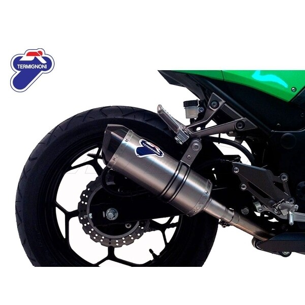 Termignoni Silenciador Tapa Carbono KAWASAKI NINJA 300 R K074094CV